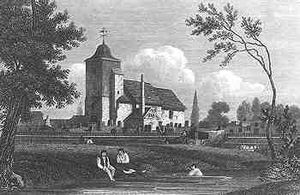 300px-St_Pancras_Old_Church_in_1815